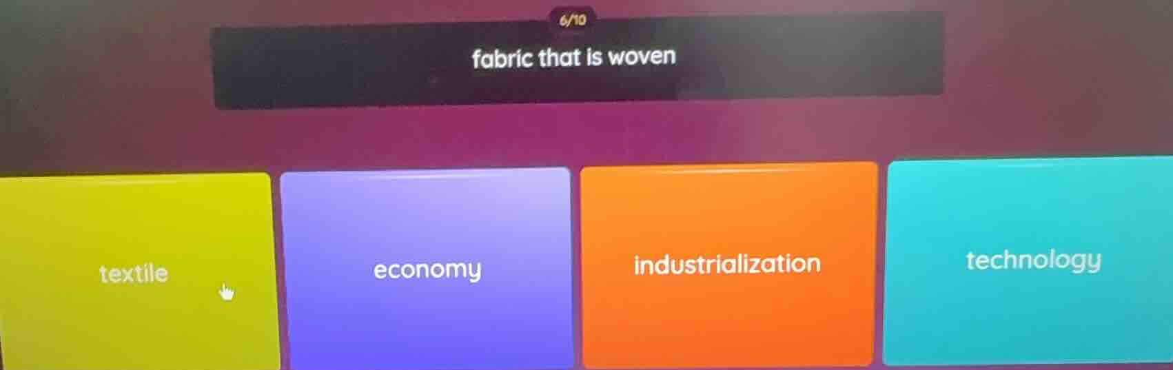 fabric that is woven textile economy industrialization technology