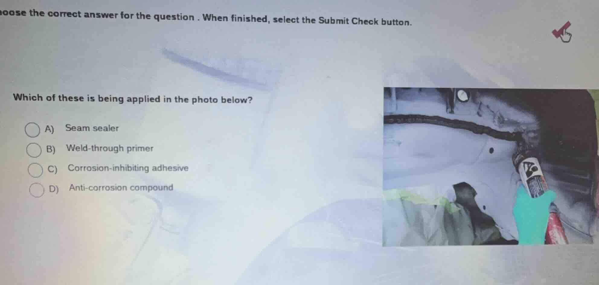 hoose the correct answer for the question. when finished, select the su…