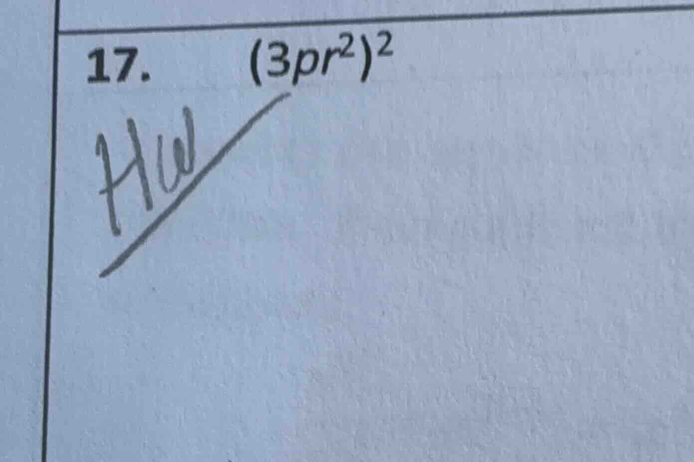 17. (3pr²)²