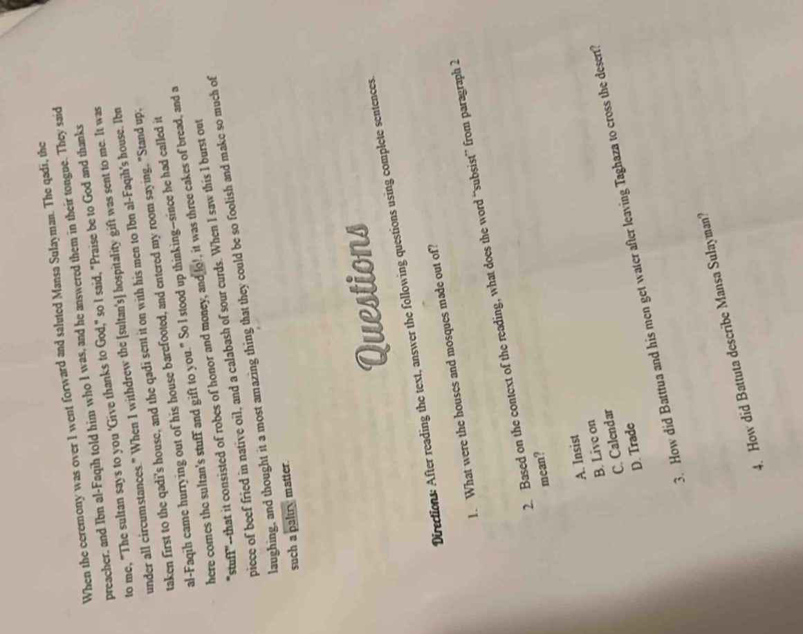 when the ceremony was over i went forward and saluted mansa sulayman. t…