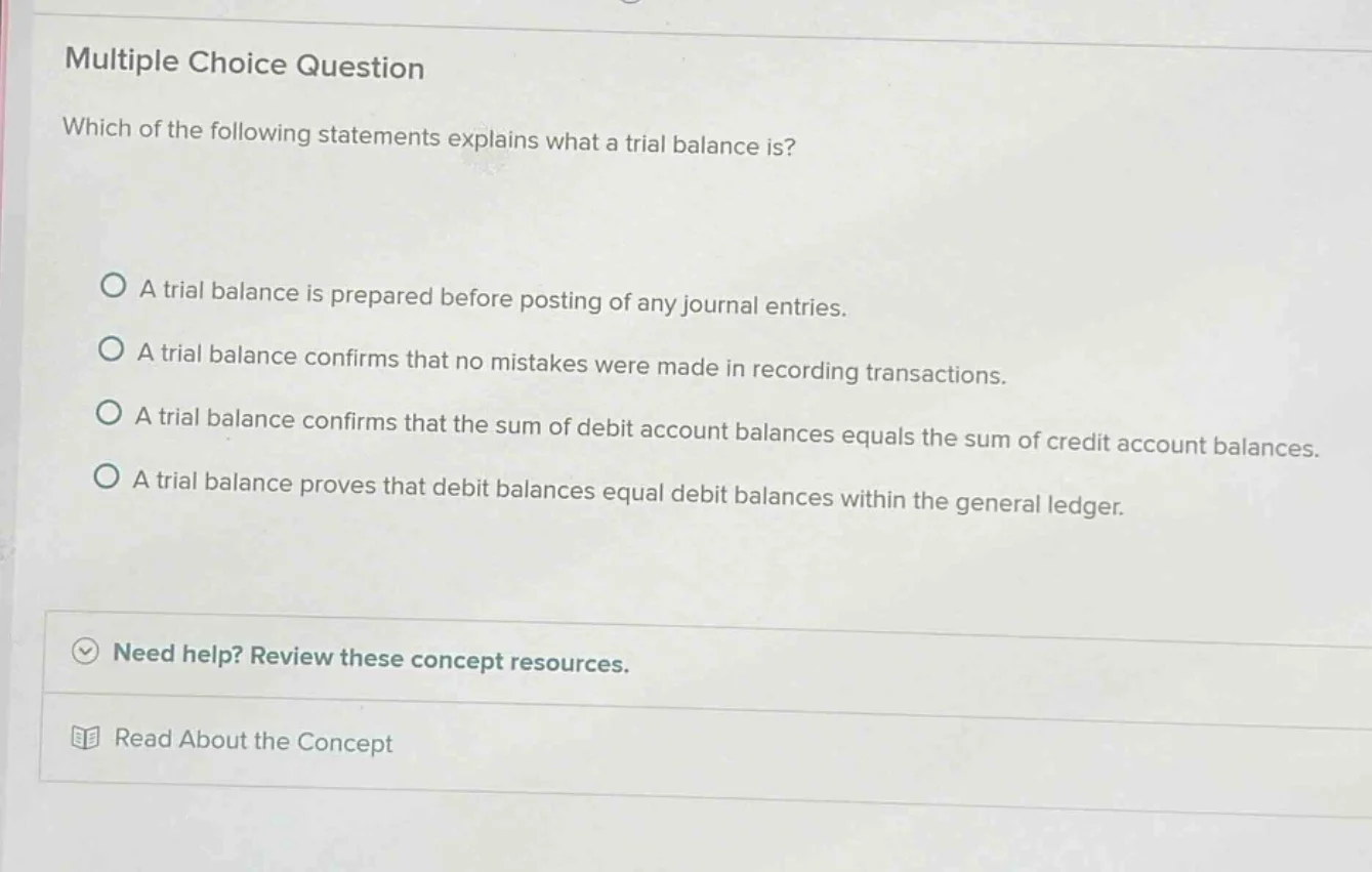 multiple choice question which of the following statements explains wha…