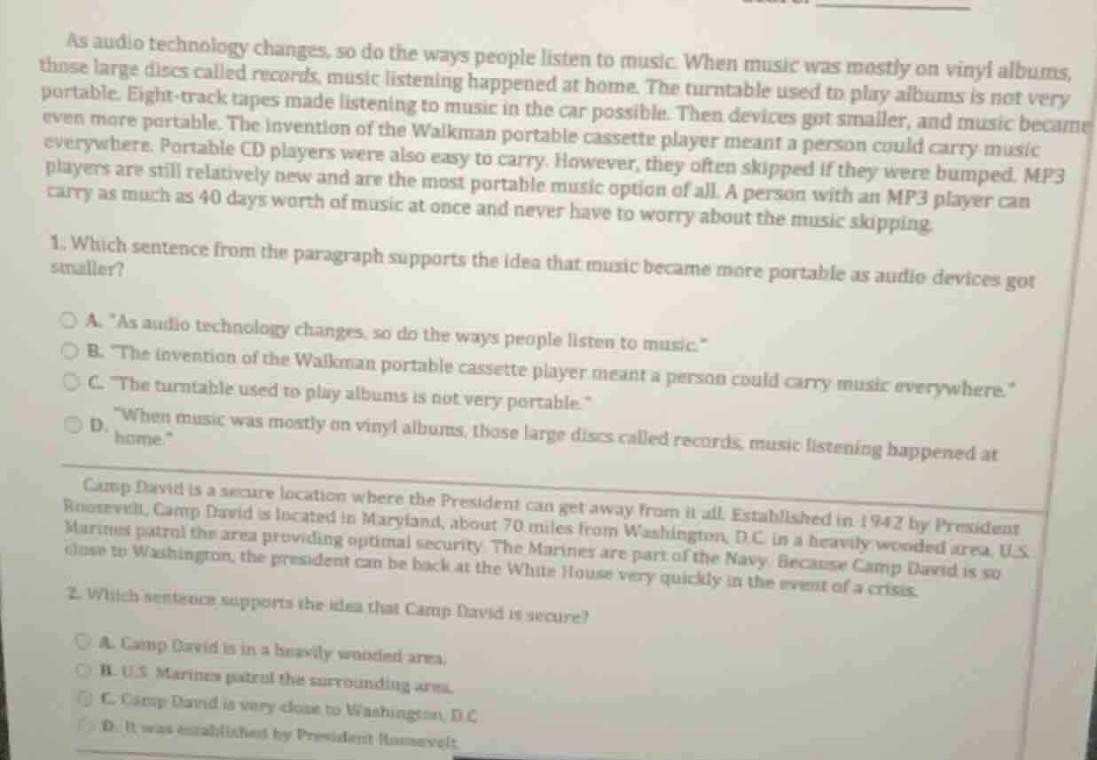 as audio technology changes, so do the ways people listen to music. whe…