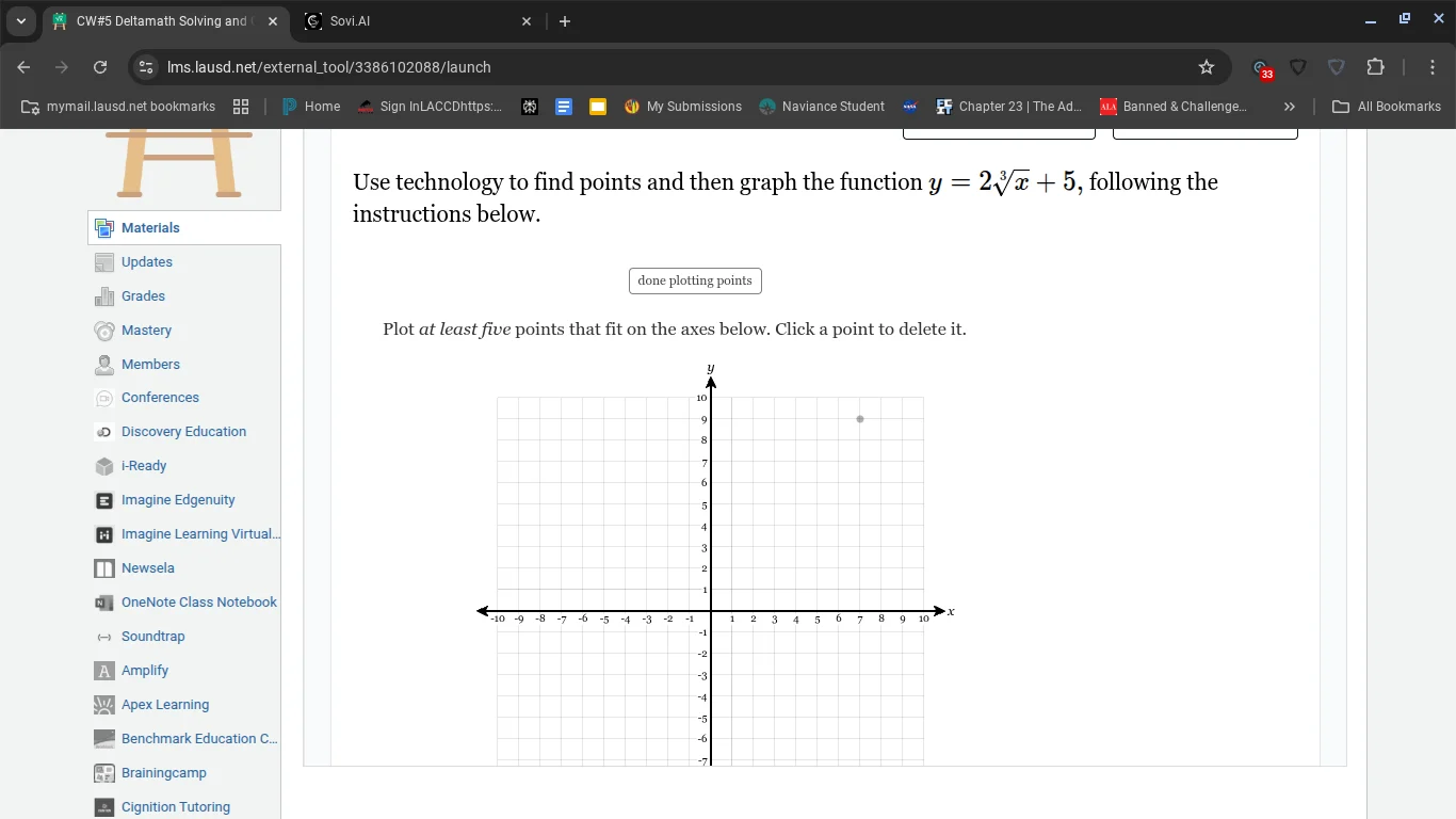 use technology to find points and then graph the function $y = 2sqrt3{x…