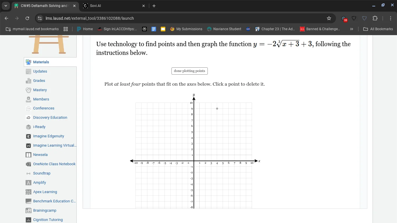 use technology to find points and then graph the function $y = -2\\sqrt…