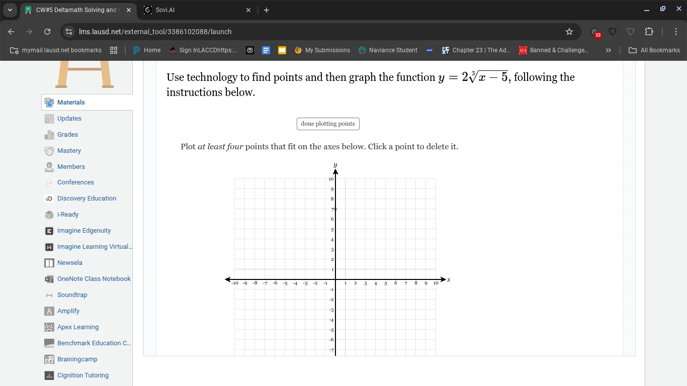 use technology to find points and then graph the function $y = 2sqrt3{x…