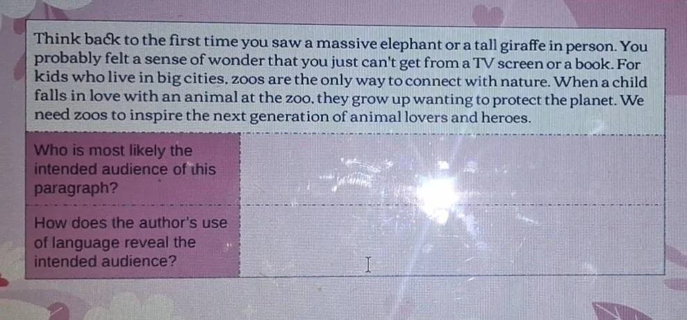 think back to the first time you saw a massive elephant or a tall giraf…