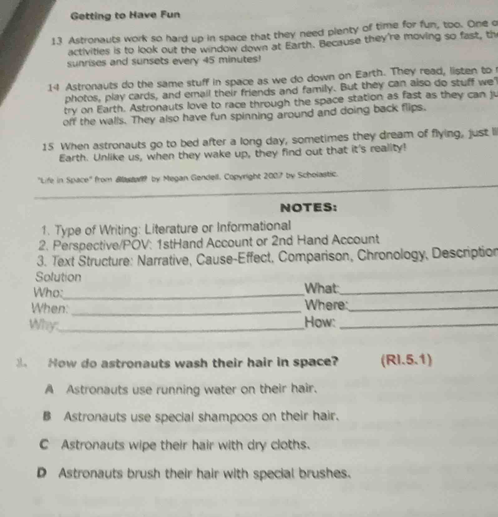 getting to have fun 13 astronauts work so hard up in space that they ne…