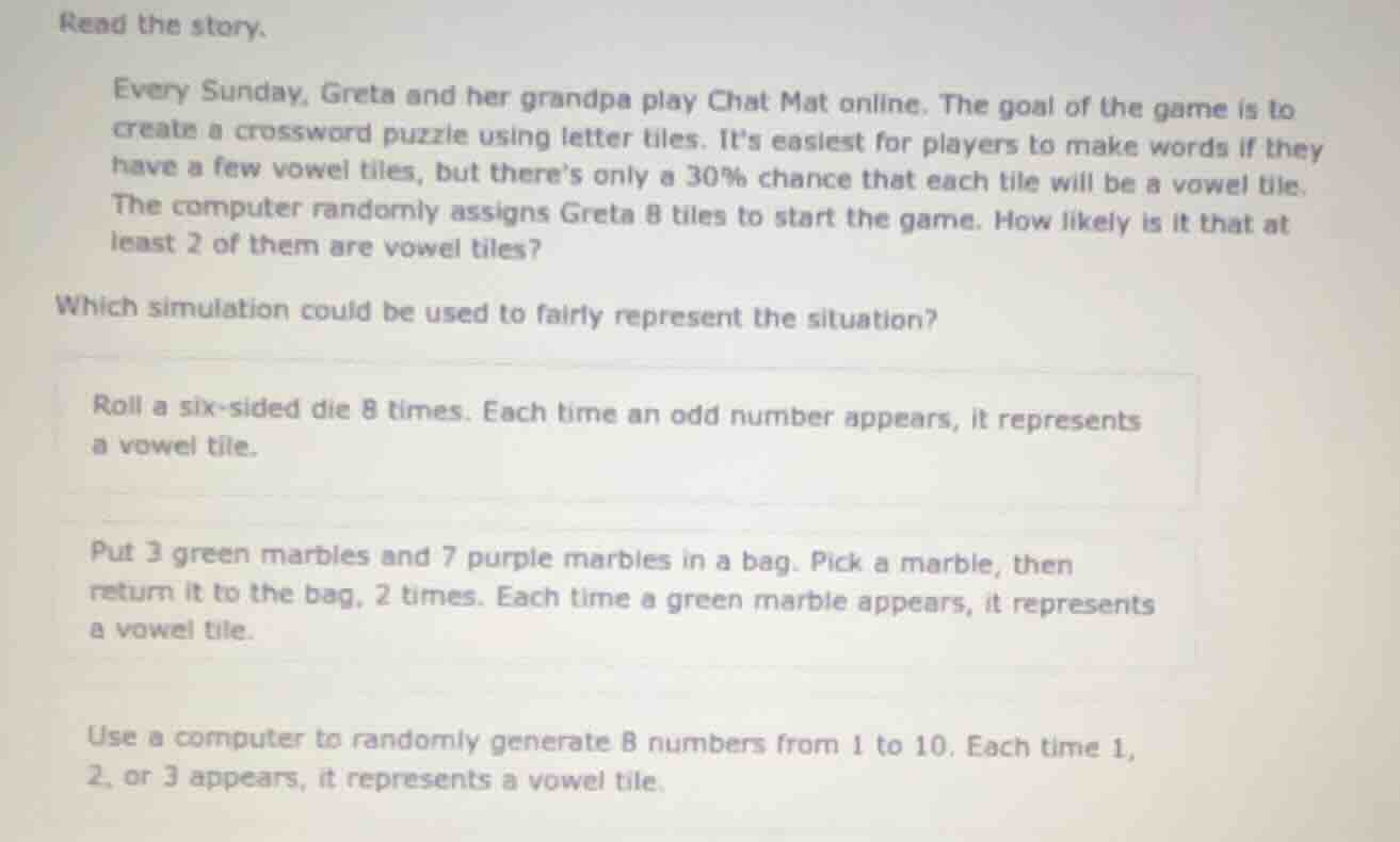 read the story. every sunday, greta and her grandpa play chat mat onlin…