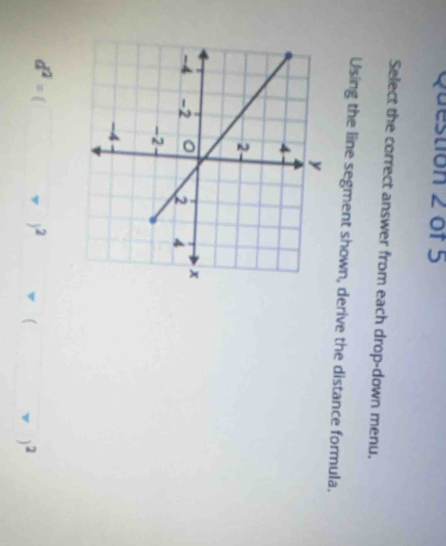 question 2 of 5 select the correct answer from each drop - down menu. u…