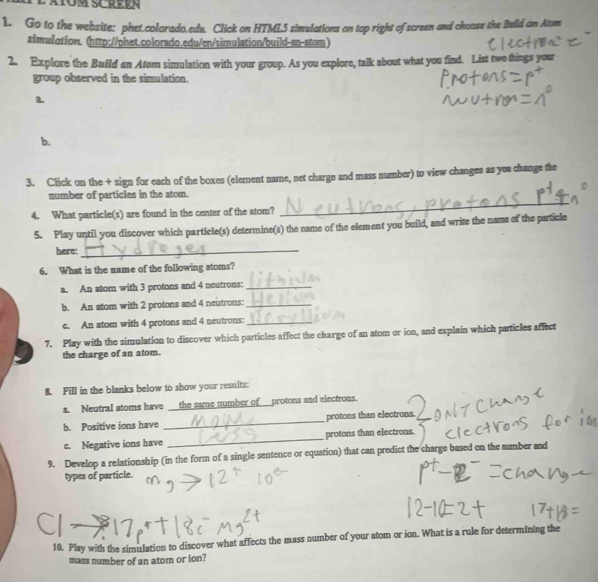 1. go to the website: phet.colorado.edu. click on html5 simulations on …