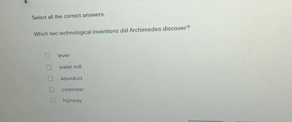 select all the correct answers. which two technological inventions did …