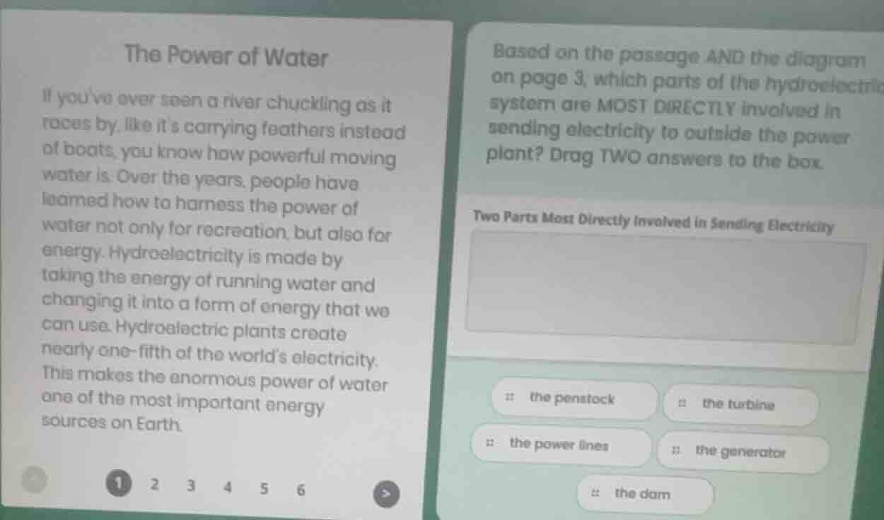 the power of water if you’ve ever seen a river chuckling as it races by…