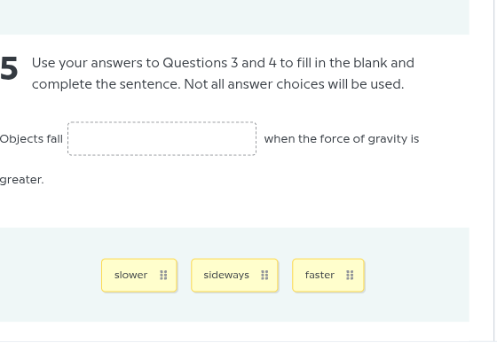5 use your answers to questions 3 and 4 to fill in the blank and comple…