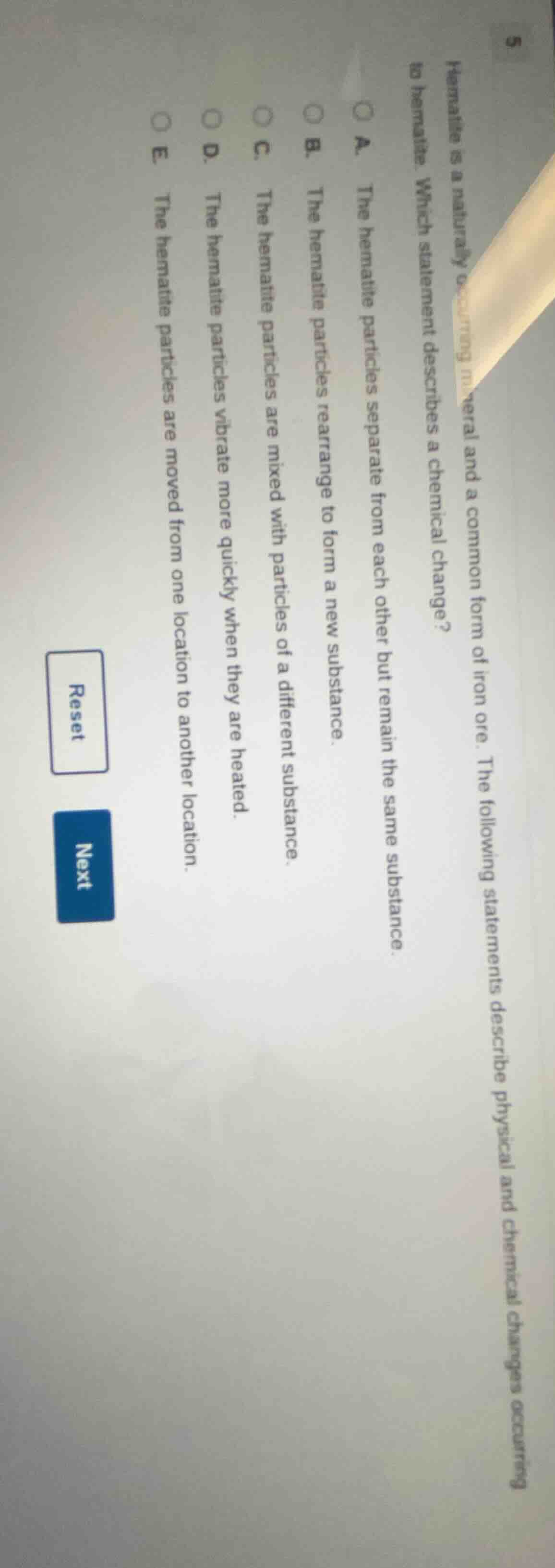 hematite is a naturally occurring mineral and a common form of iron ore…