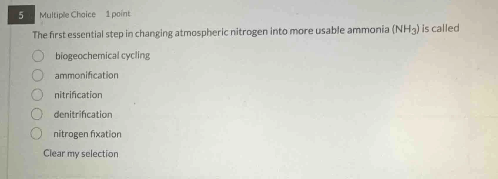 5 multiple choice 1 point the first essential step in changing atmosphe…