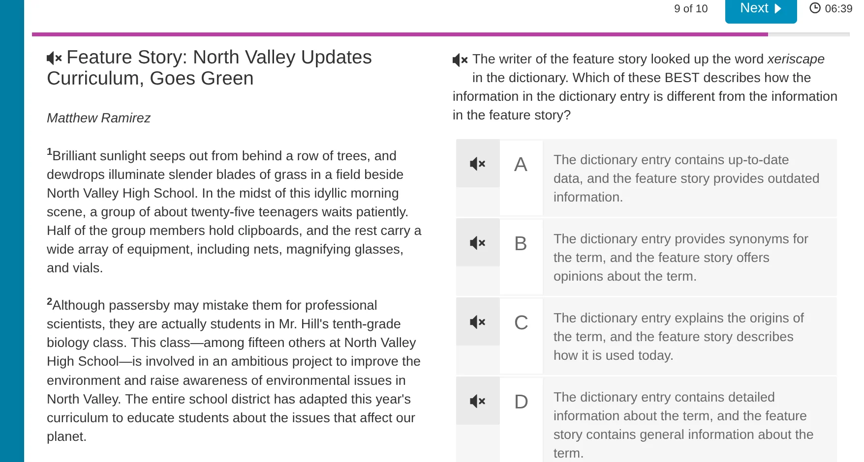 feature story: north valley updates curriculum, goes green matthew rami…