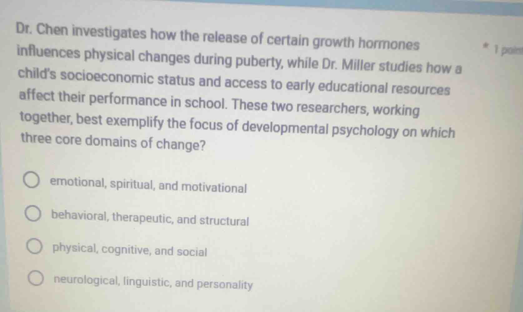 dr. chen investigates how the release of certain growth hormones influe…