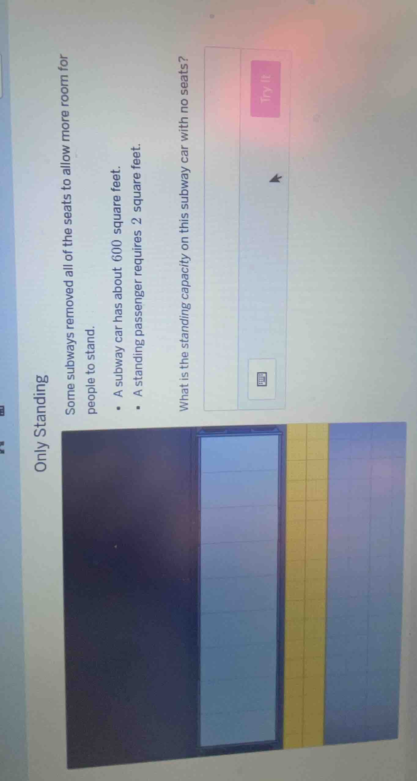 only standing some subways removed all of the seats to allow more room …