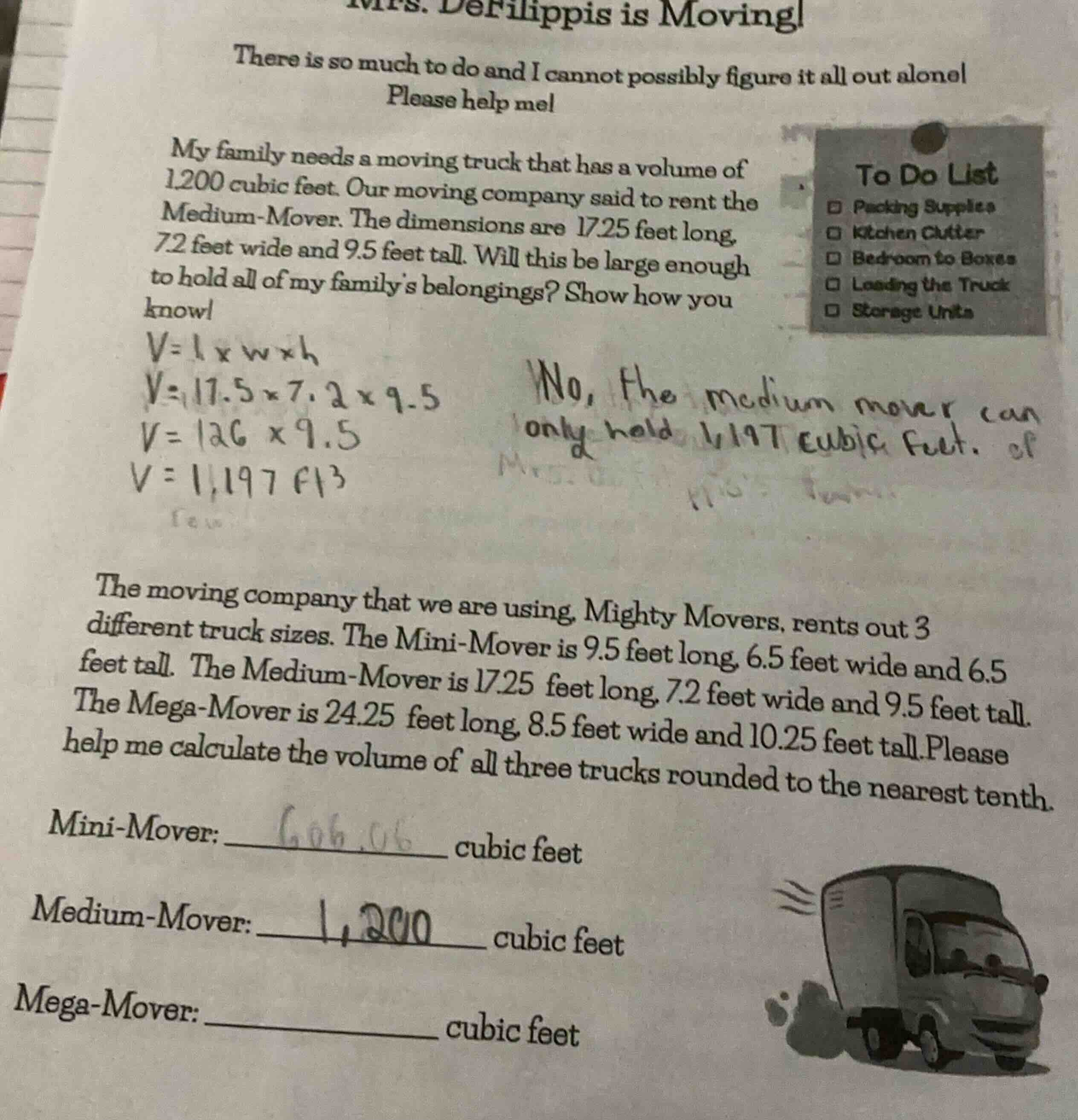 mrs. defilippis is moving! there is so much to do and i cannot possibly…