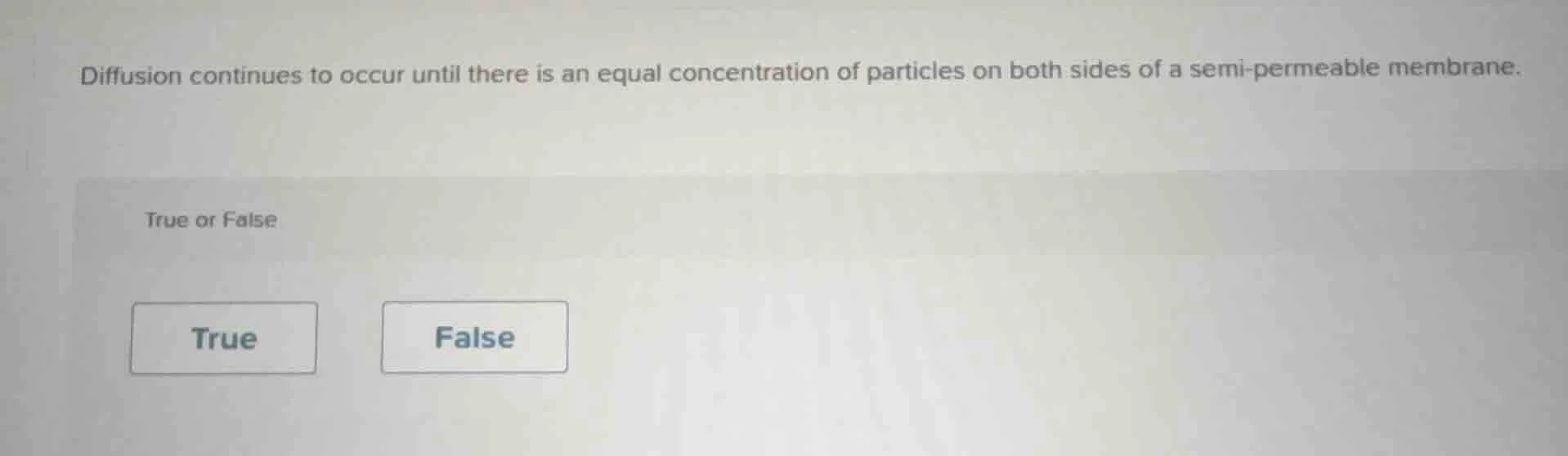 diffusion continues to occur until there is an equal concentration of p…