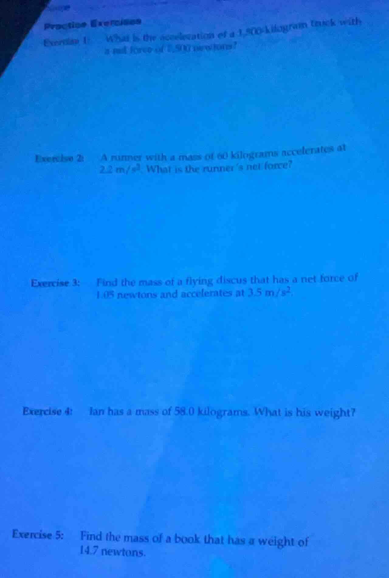 practice exercises exercise 1: what is the acceleration of a 1,500 - ki…