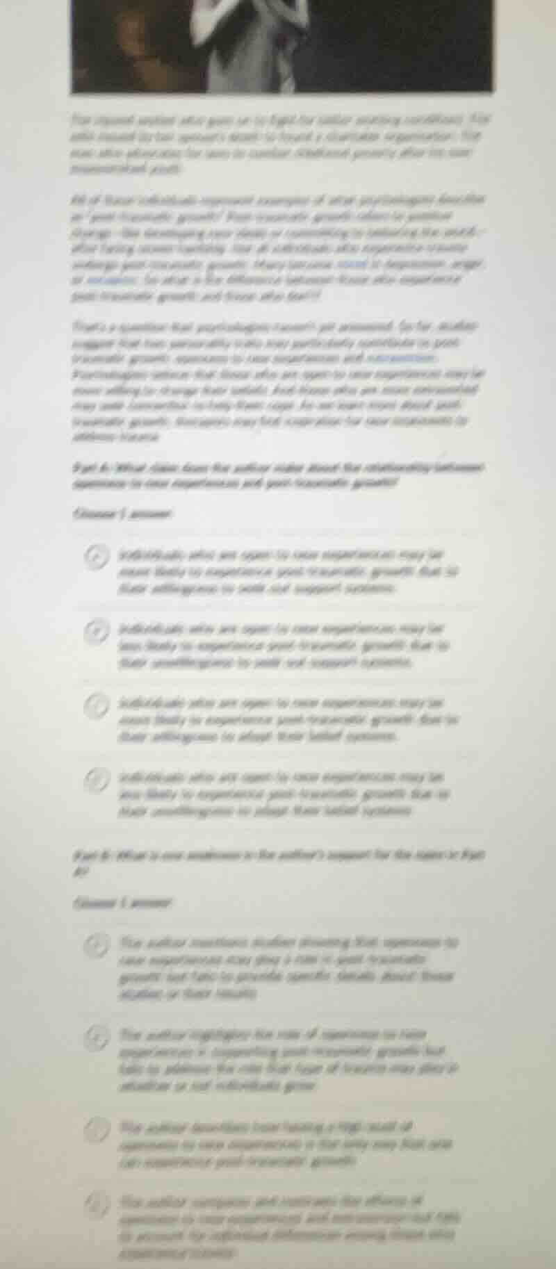 the second section after goes on to fight for similar existing circumst…