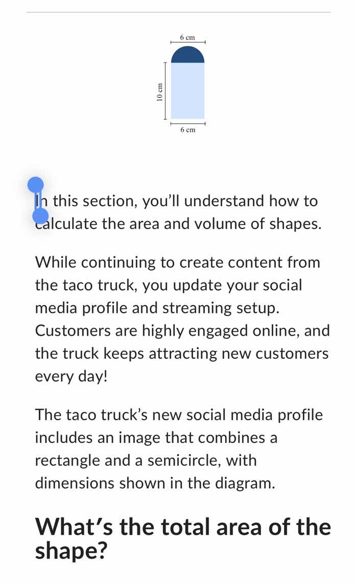 in this section, you’ll understand how to calculate the area and volume…