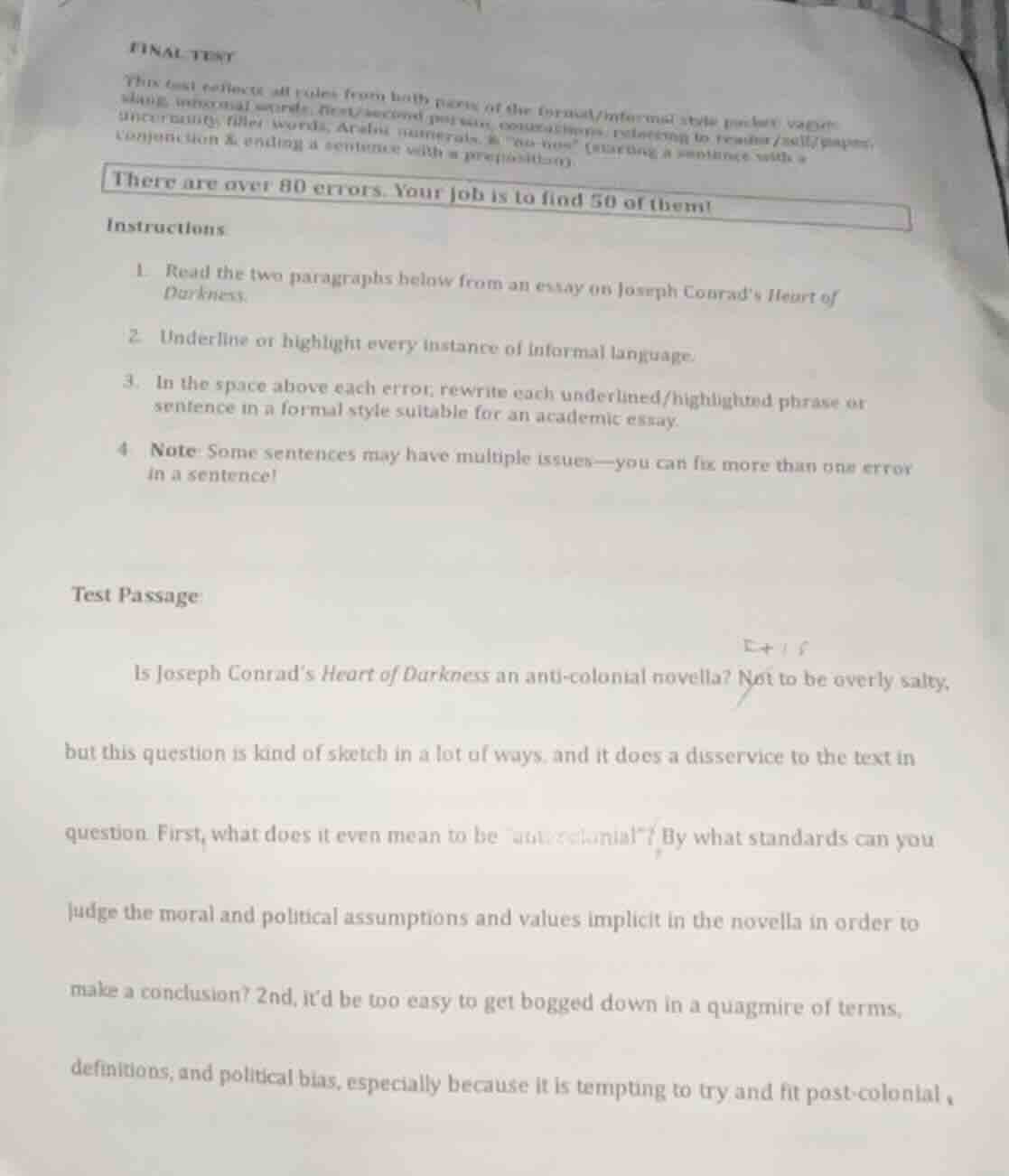 final test this test reflects all rules from both parts of the formal/i…