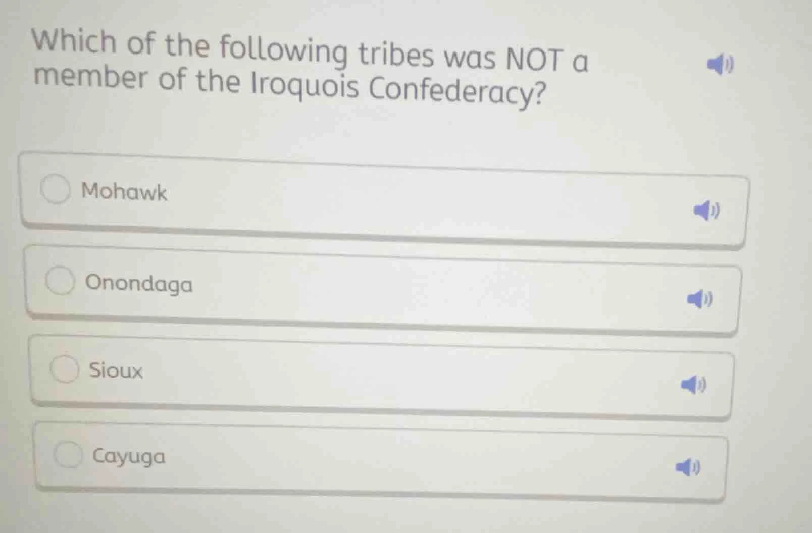 which of the following tribes was not a member of the iroquois confeder…