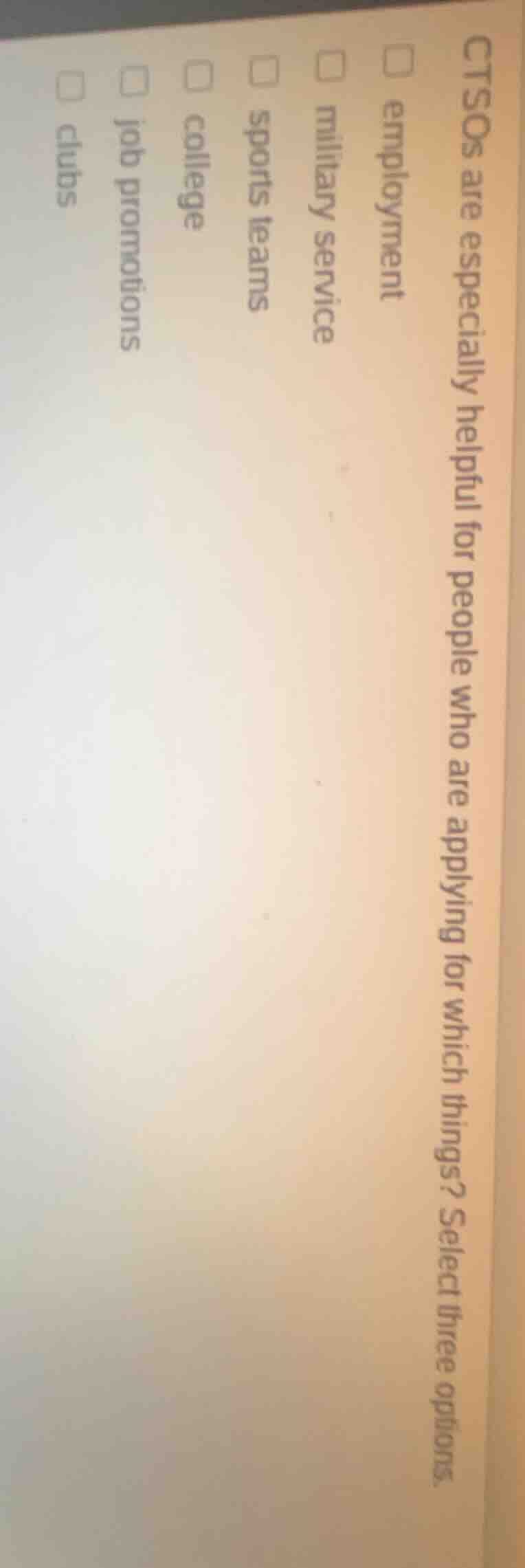 ctsos are especially helpful for people who are applying for which thin…