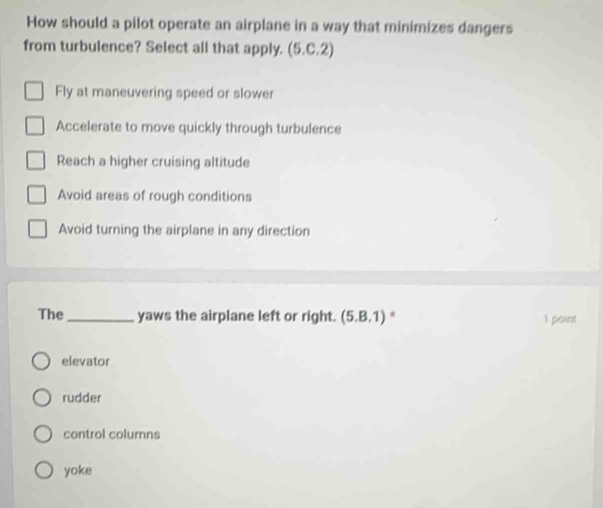 how should a pilot operate an airplane in a way that minimizes dangers …