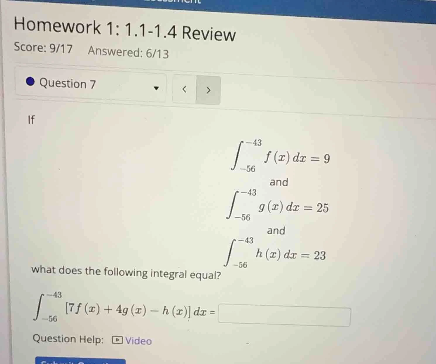 homework 1: 1.1-1.4 review score: 9/17 answered: 6/13 question 7 if \\(…