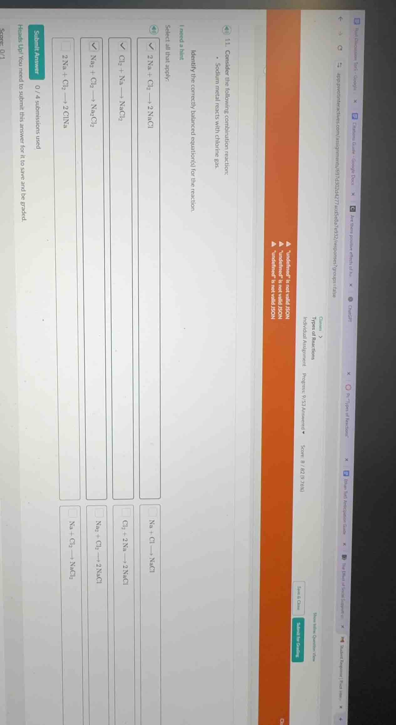 11. consider the following combination reaction: sodium metal reacts wi…