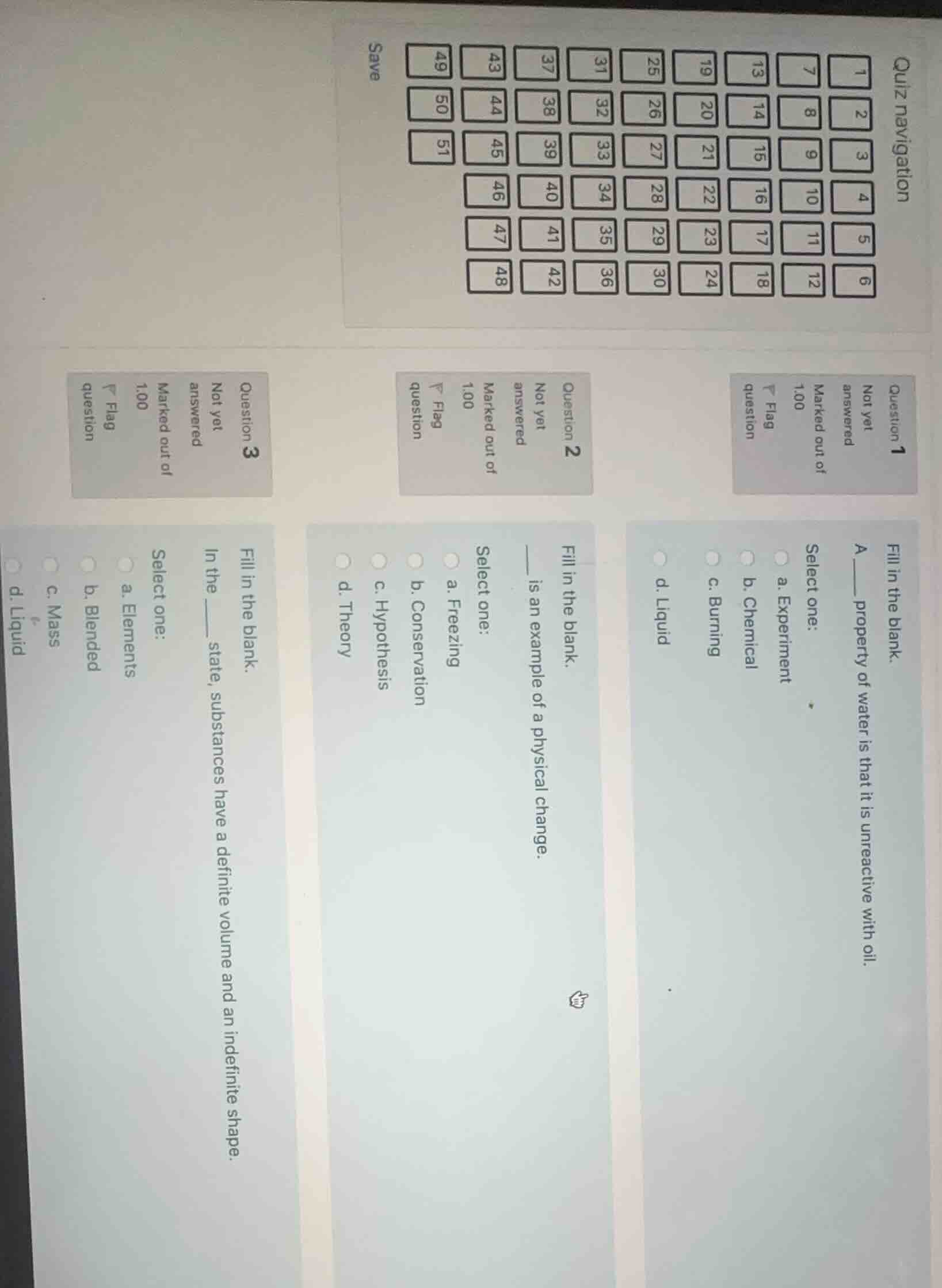 quiz navigation question 1 not yet answered marked out of 1.00 flag que…