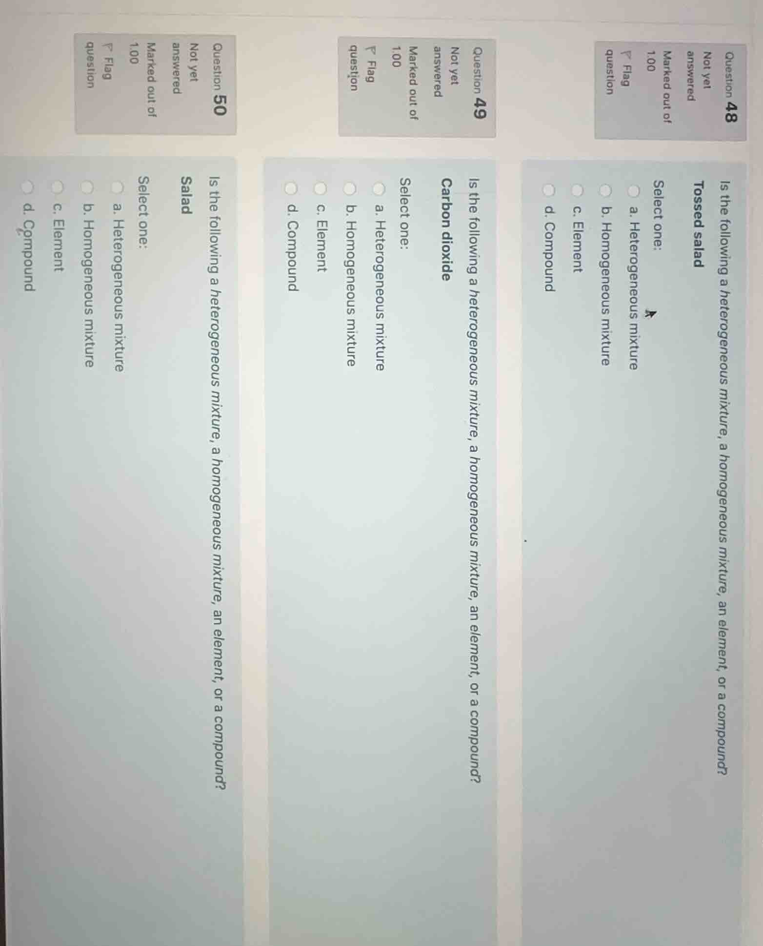 question 48 not yet answered marked out of 1.00 flag question is the fo…