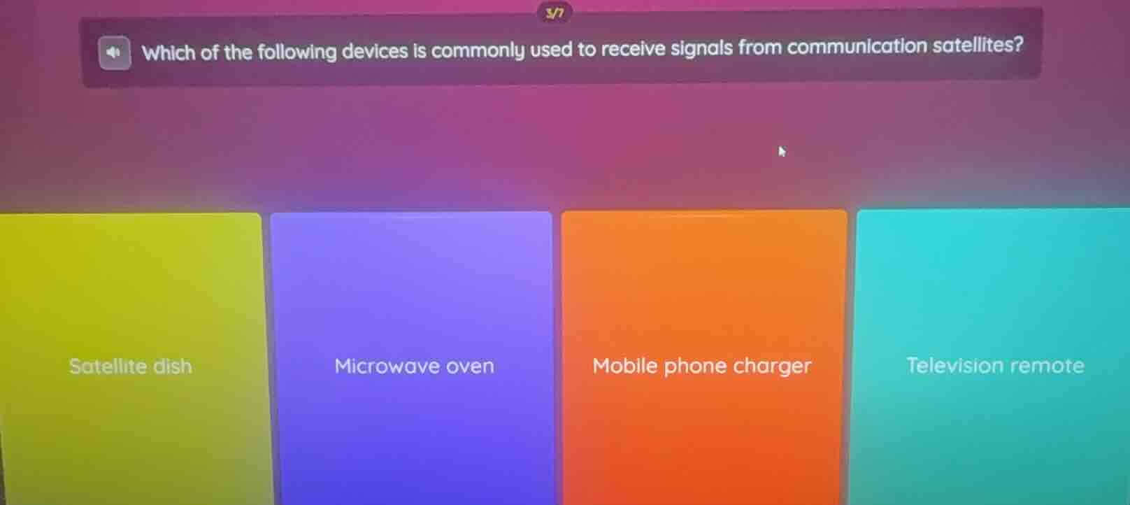 which of the following devices is commonly used to receive signals from…