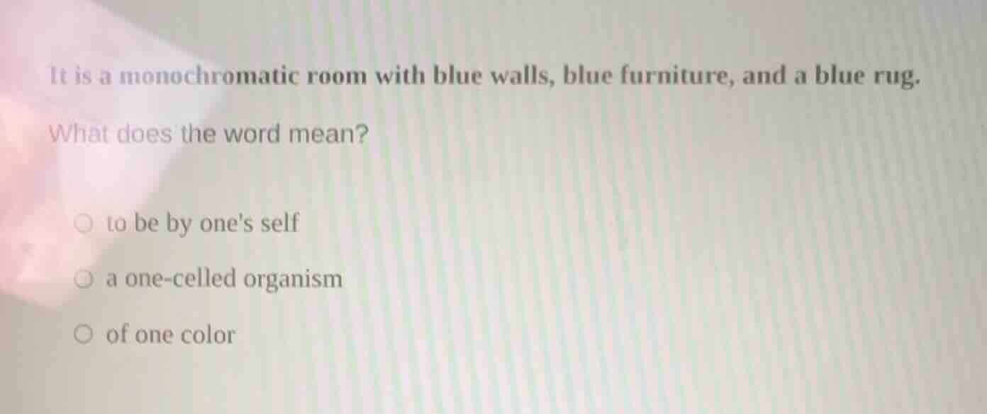 it is a monochromatic room with blue walls, blue furniture, and a blue …