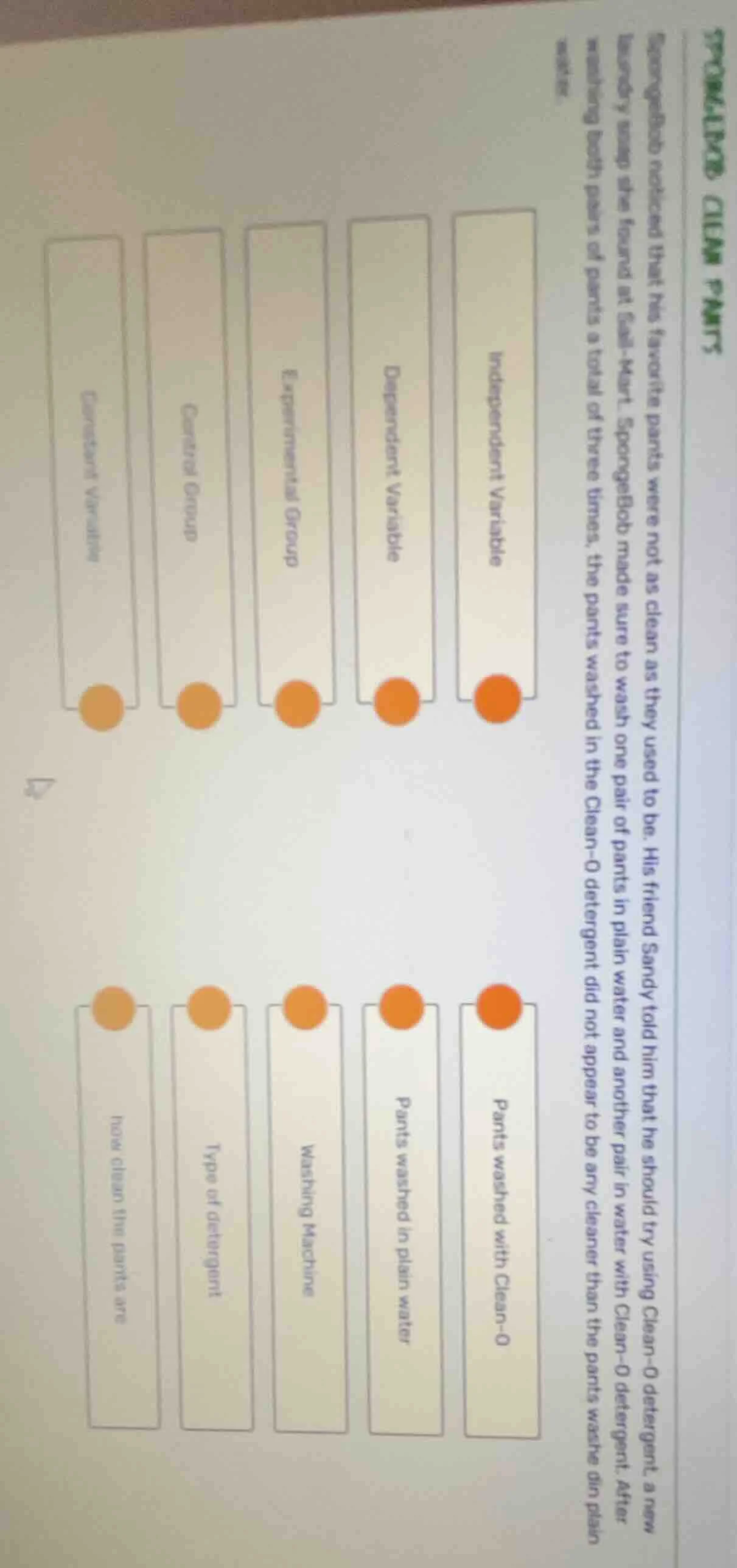 spongebob clean pants? spongebob noticed that his favorite pants were n…