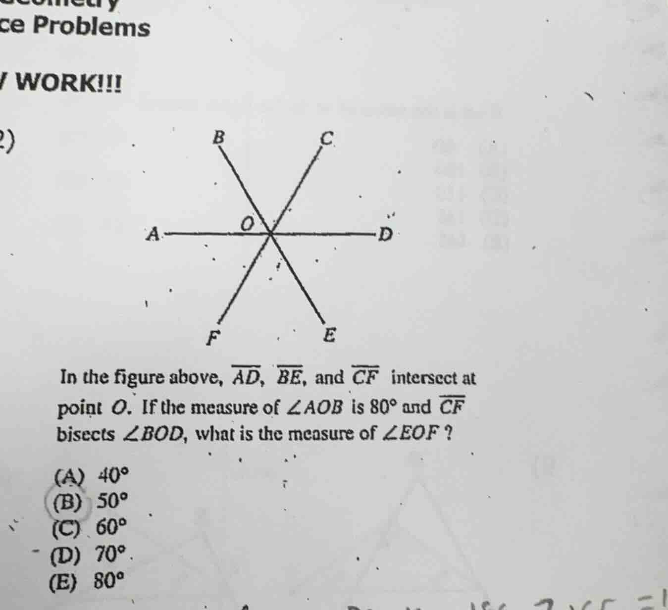 in the figure above, $overline{ad}$, $overline{be}$, and $overline{cf}$…