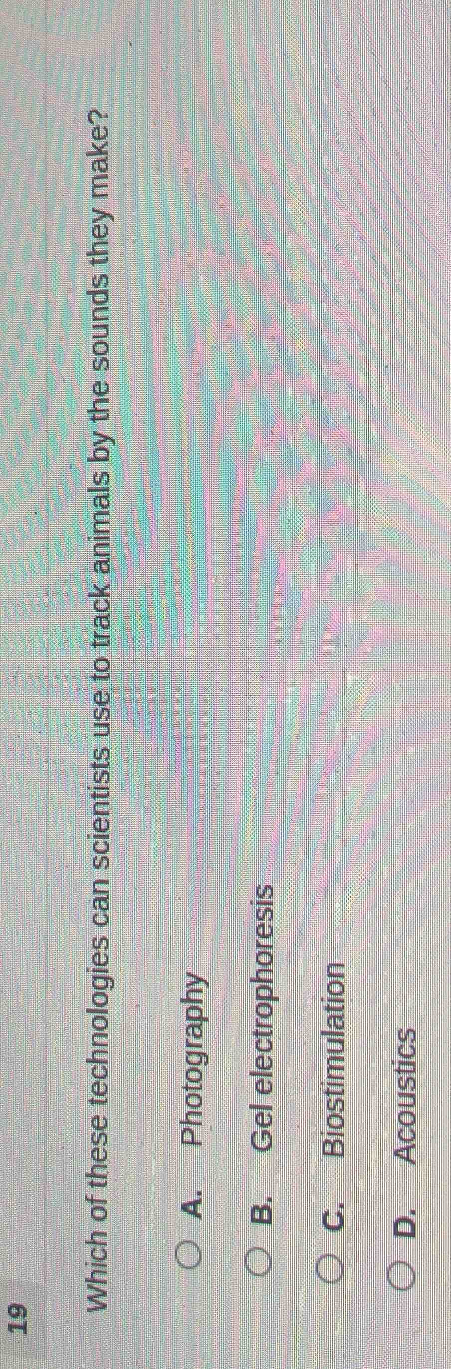 which of these technologies can scientists use to track animals by the …