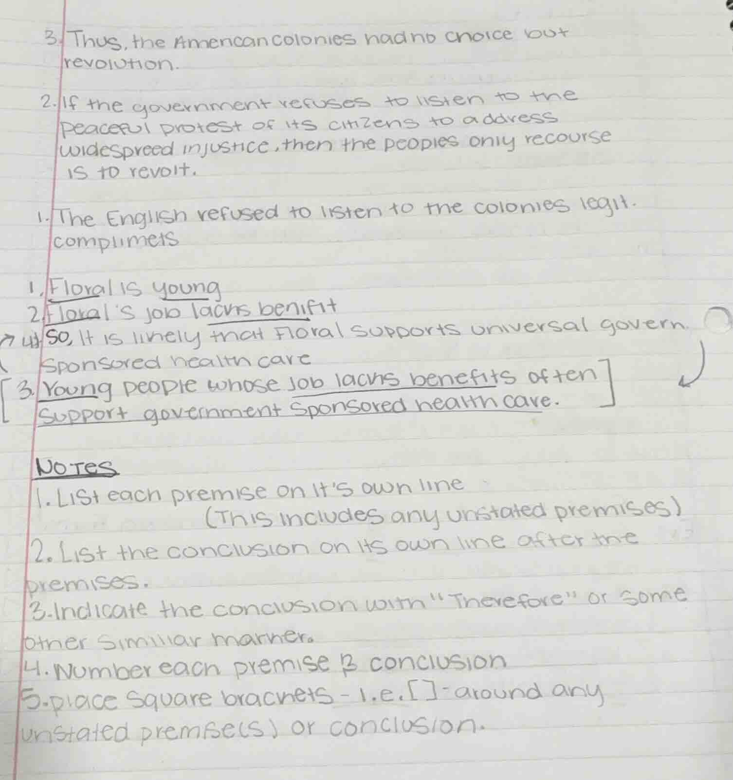 3. thus, the american colonies had no choice but revolution. 2. if the …