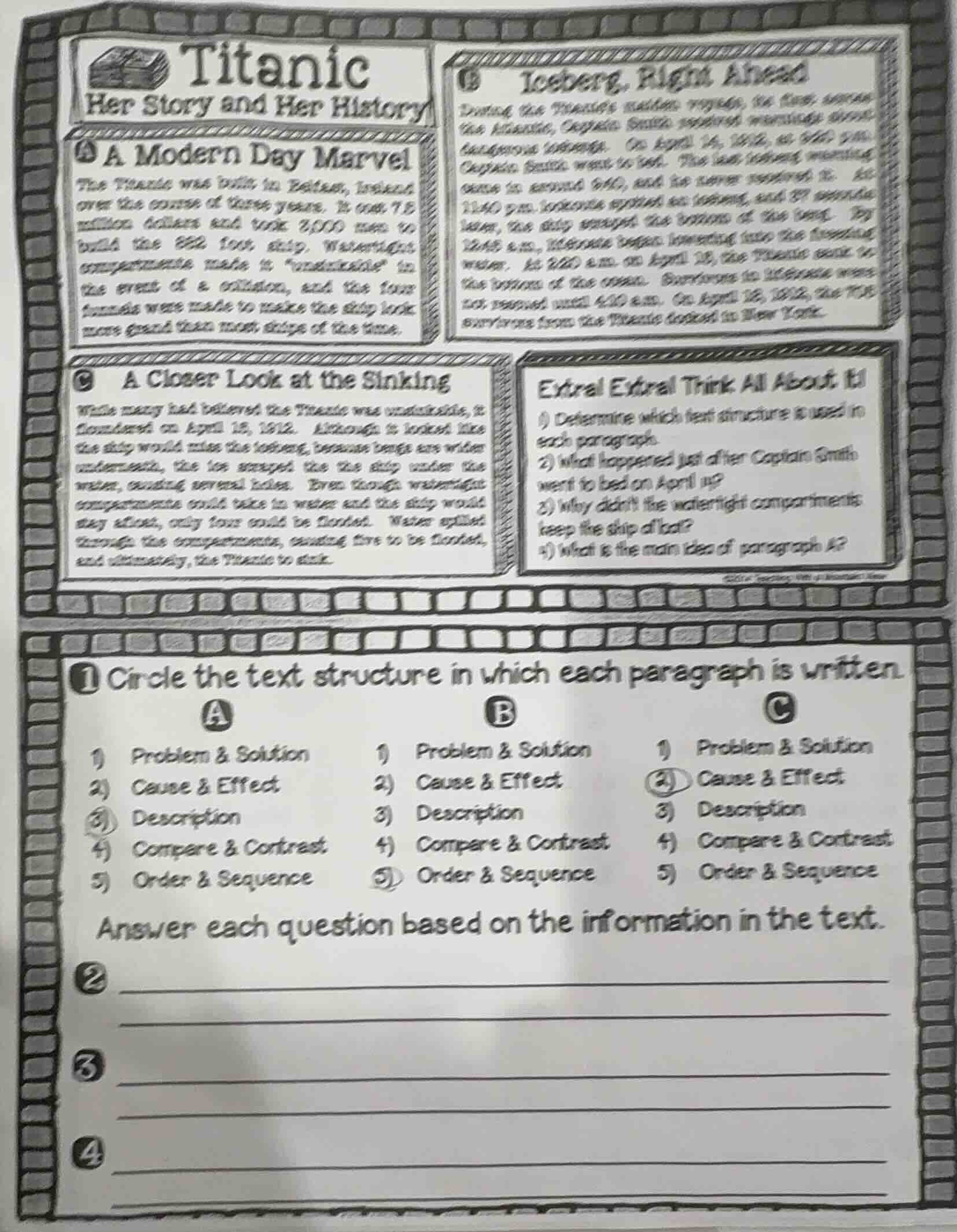 titanic her story and her history a a modern day marvel the titanic was…