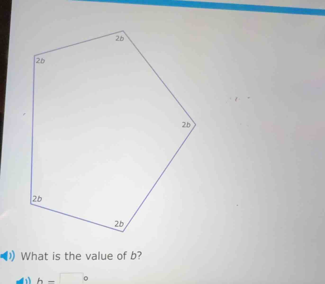 what is the value of ( b )? ( b = square^circ )