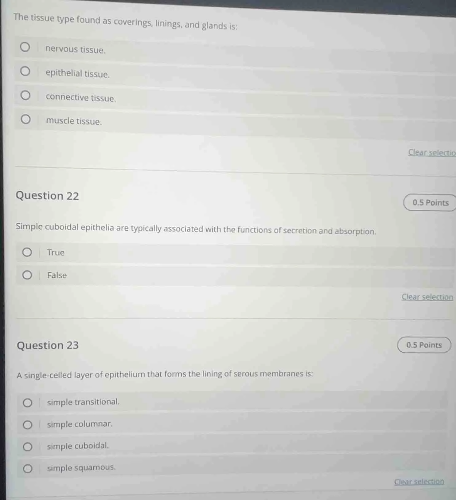 the tissue type found as coverings, linings, and glands is: nervous tis…