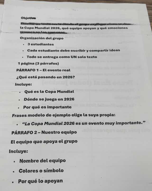 objetivo la copa mundial 2026, qué equipo apoyan y qué emociones organi…