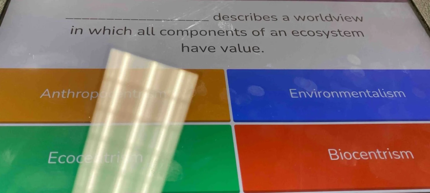 ____________________ describes a worldview in which all components of a…