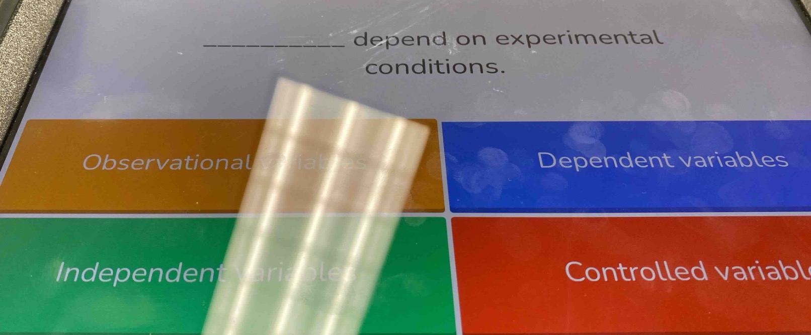 _________ depend on experimental conditions. observational variables de…