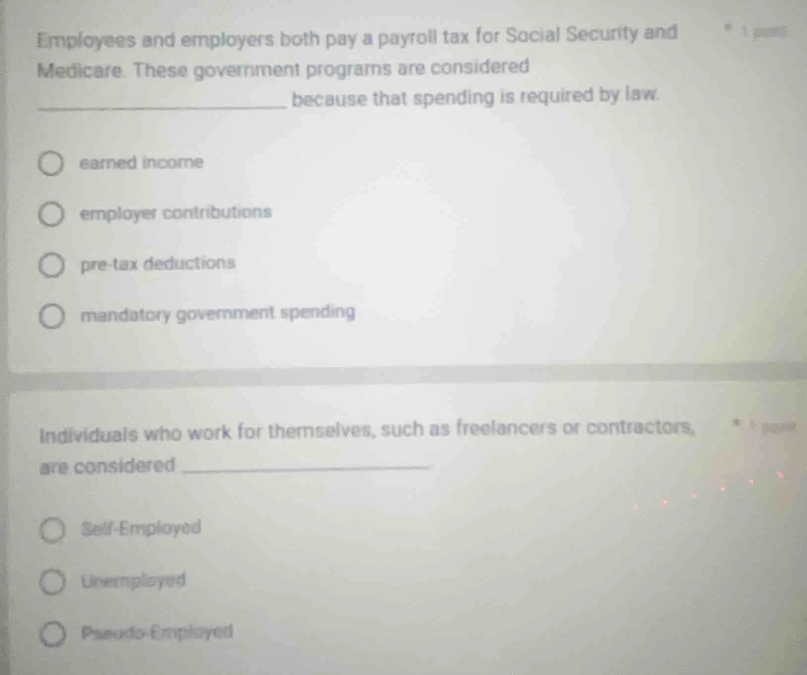 employees and employers both pay a payroll tax for social security and …
