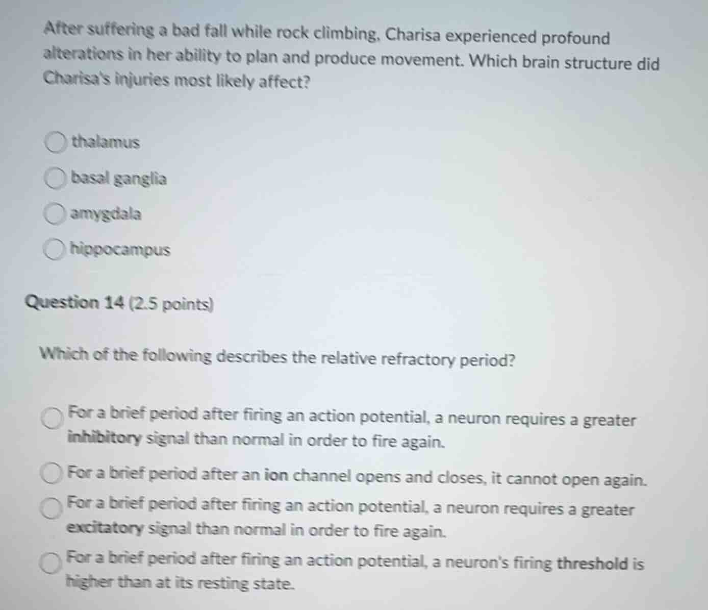 after suffering a bad fall while rock climbing, charisa experienced pro…