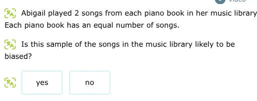 abigail played 2 songs from each piano book in her music library. each …